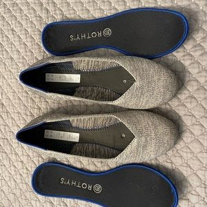 Rothy’s Heather Gray flats